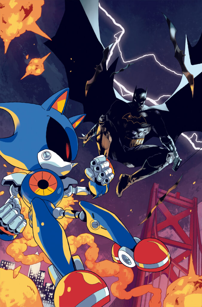 DC x Sonic Cover preview 1
