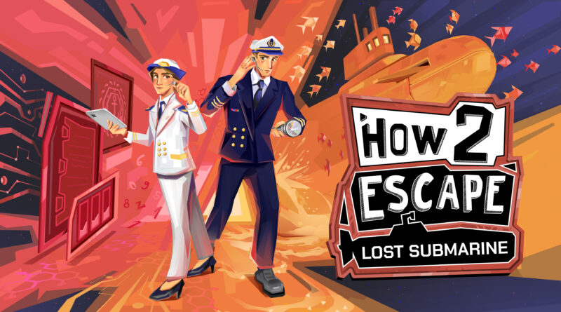 Co-Op Puzzler How 2 Escape: Lost Submarine Announces June 24th Release Date