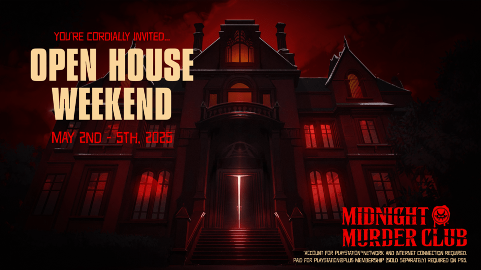Midnight Murder Club’s Open House Weekend - May 2-5