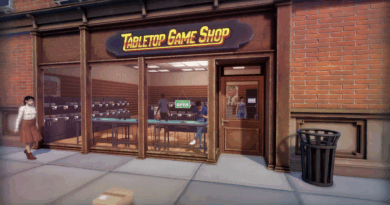 Tabletop Game Shop Simulator