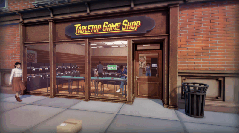 Tabletop Game Shop Simulator