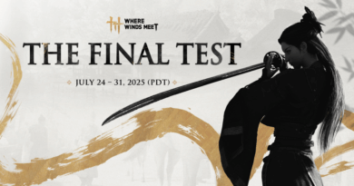 “Where Winds Meet” Final Test Confirmed for July 25th