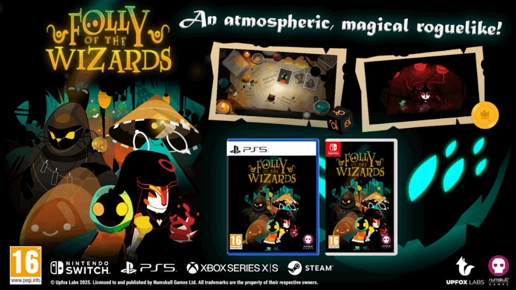 Magical roguelike arrives 19th September - Folly of the Wizards