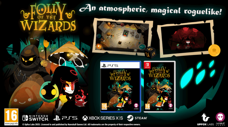 Magical roguelike arrives 19th September - Folly of the Wizards
