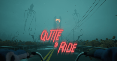Biking survival horror game Quite A Ride finds a publisher!