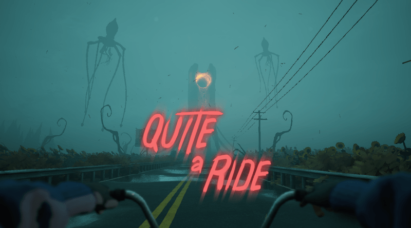 Biking survival horror game Quite A Ride finds a publisher!