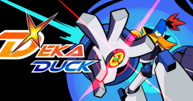 DekaDuck blends hand-drawn 2D art with fast-paced action
