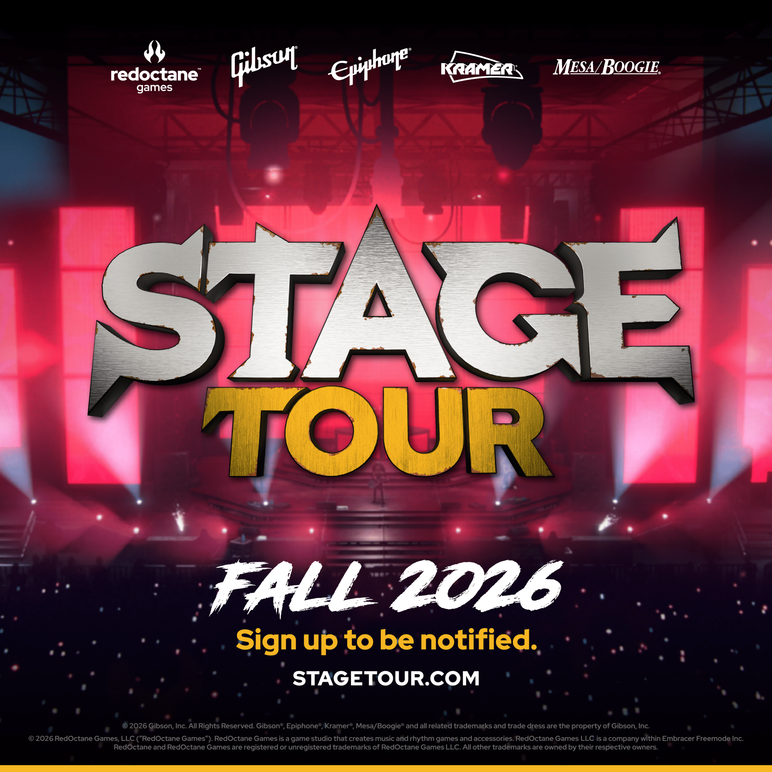 RedOctane Games Announces Stage Tour: A New Era for Music Rhythm Gaming
