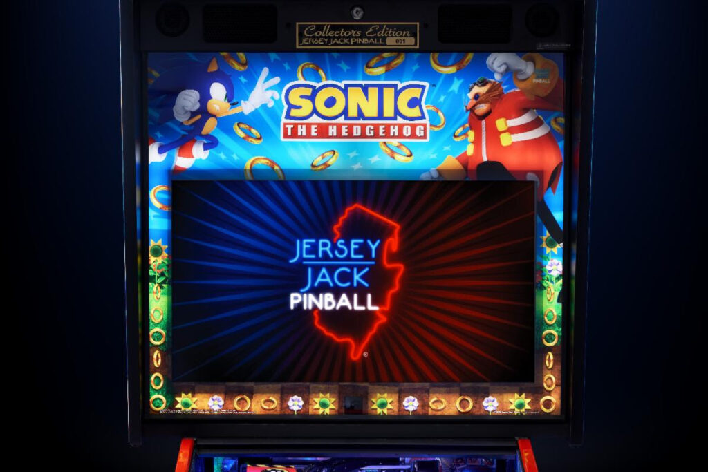 Jersey Jack Pinball Announces Sonic the Hedgehog Pinball Machine