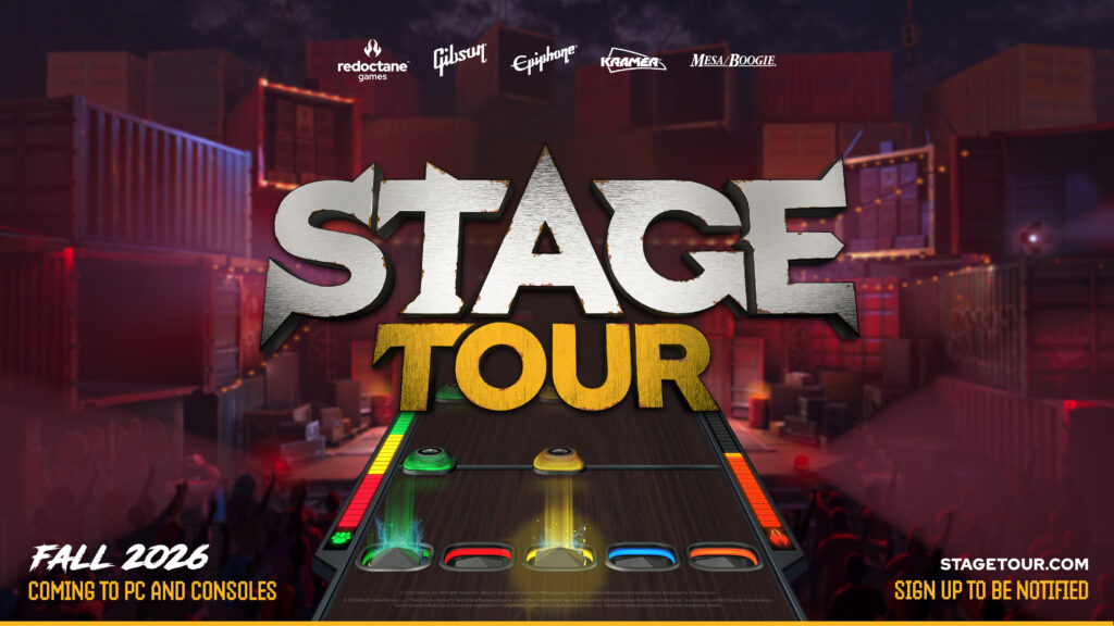 RedOctane Games Announces Stage Tour for PC and Consoles
