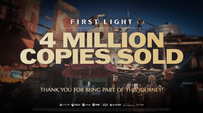 007 First Light Reaches 4 Million Copies Sold as IO Interactive Unveils Year One Roadmap