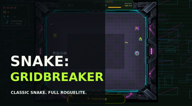 Snake: Gridbreaker Brings Action Roguelite Twists to Classic Arcade Gameplay with a New Steam Demo
